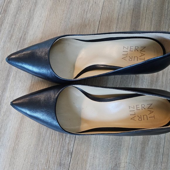 Naturalizer Anna Pointed Toe Heels black 6W - Picture 4 of 5